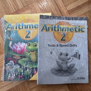 Abeka Arithmetic 2 Student Work-text And Test & Speed Drills Set (UNBOUND)